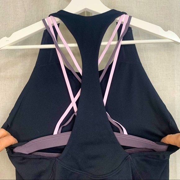 FABLETICS Kessler Built in Bra Tank - Petal/Shadow - Picture 8 of 9